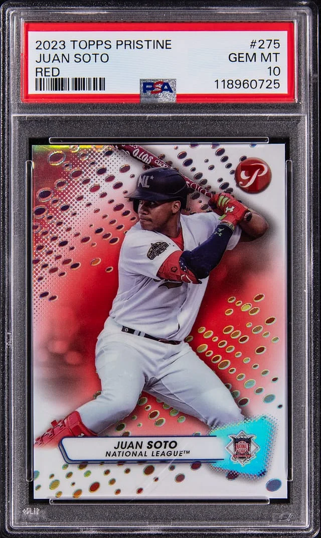 2023 Topps Juan Soto Pristine Red #275 card image