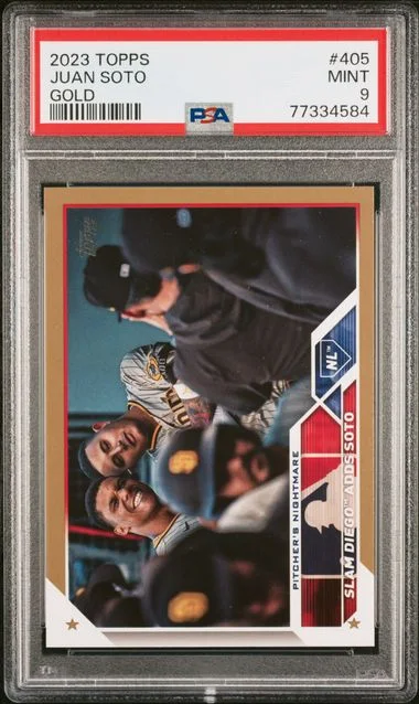 2023 Topps Juan Soto Gold #405 card image