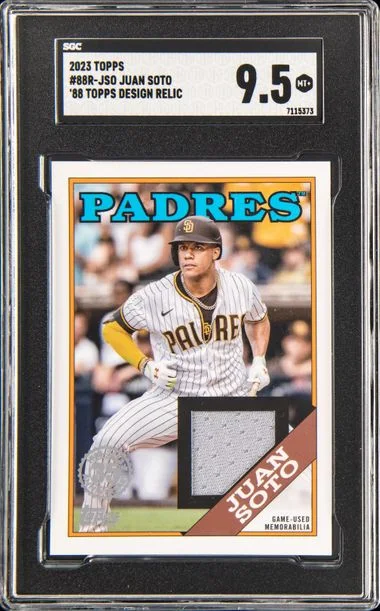 2023 Topps Juan Soto Game-Used 88 Topps Design Relics #88R-JSO card image