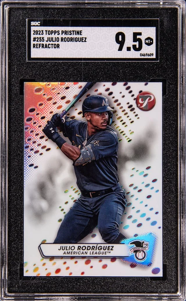 2023 Topps Julio Rodriguez Pristine Refractor #255 card image
