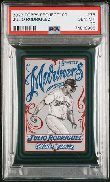 2023 Topps Julio Rodriguez Project100 #78 card image