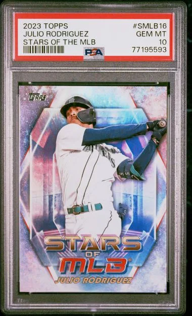 2023 Topps Julio Rodriguez Stars Of The MLB #SMLB16 card image
