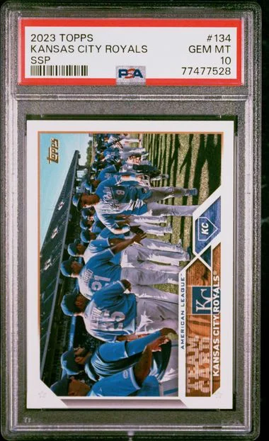 2023 Topps Kansas City Royals SSP #134 card image