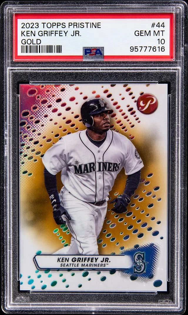 2023 Topps Ken Griffey Jr. Pristine Gold #44 card image