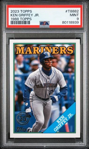 2023 Topps Ken Griffey Jr. 1988 Topps Baseball #T8882 card image