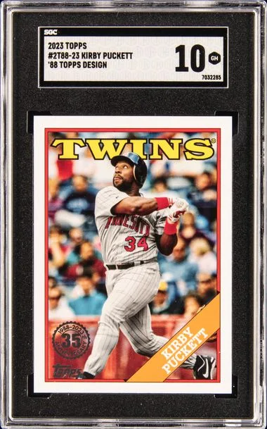 2023 Topps Kirby Puckett 88 Topps Design #2T88-23 card image