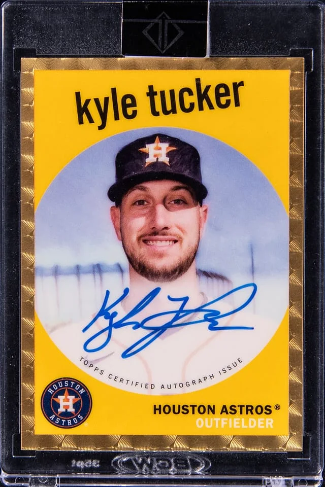 2023 Topps Kyle Tucker Transcendent '59 Topps SuperFractor Autograph #59SFA-KT card image