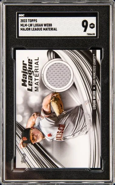 2023 Topps Logan Webb Major League Material #MLM-LW card image