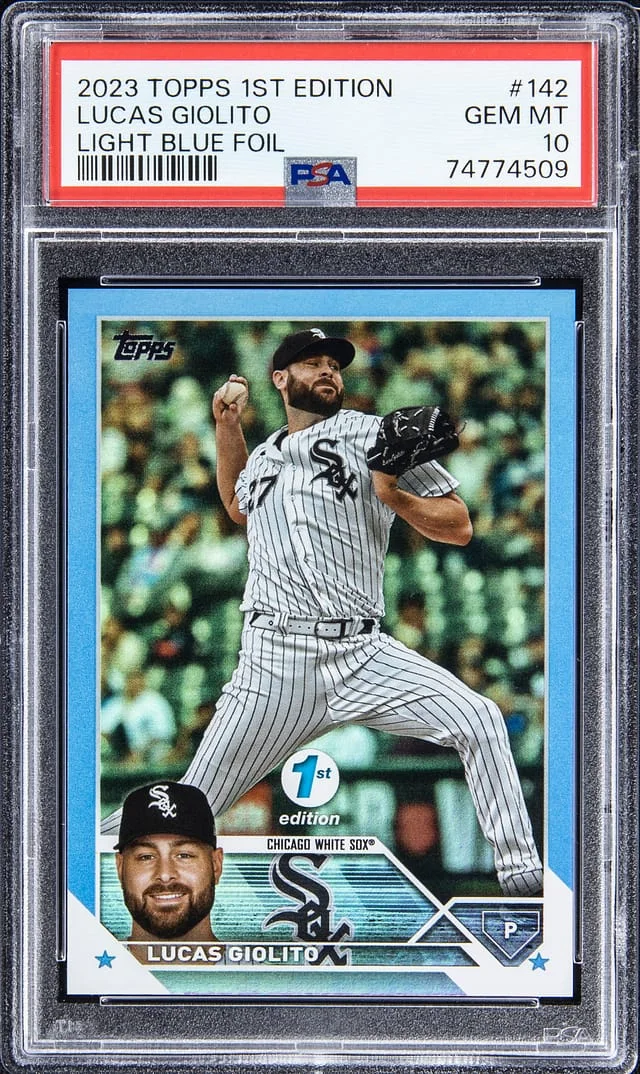 2023 Topps Lucas Giolito 1st Edition #142 card image