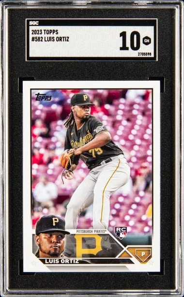2023 Topps Luis Ortiz #582 card image
