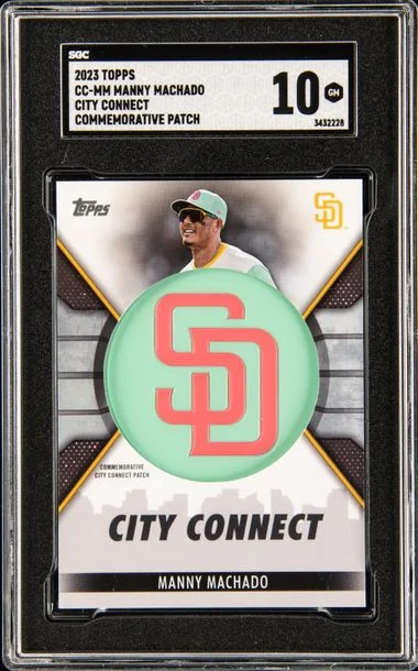 2023 Topps Manny Machado City Connect Commemorative Patch #CC-MM card image