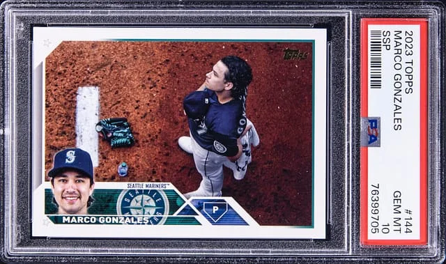 2023 Topps Marco Gonzales SSP #144 card image
