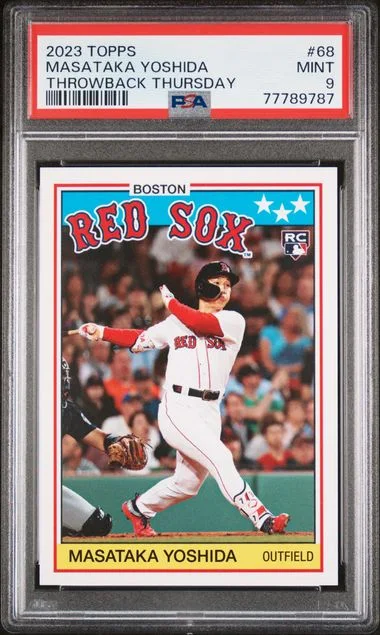 2023 Topps Masataka Yoshida Throwback Thursday #68 card image