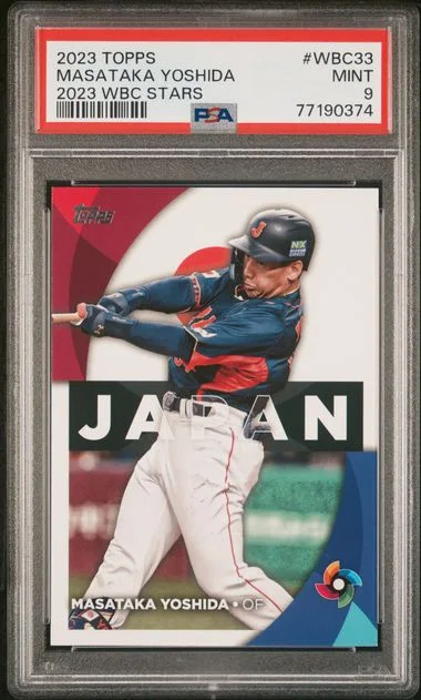 2023 Topps Masataka Yoshida 2023 World Baseball Classic Stars #Wbc33 card image