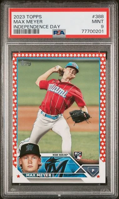 2023 Topps Max Meyer Independence Day #388 card image