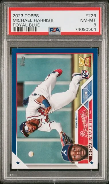 2023 Topps Michael Harris II Silver Foil #226 card image