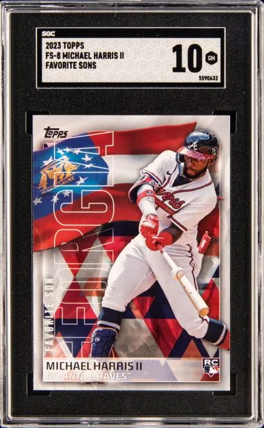 2023 Topps Michael Harris II Favorite Sons #FS-8 card image