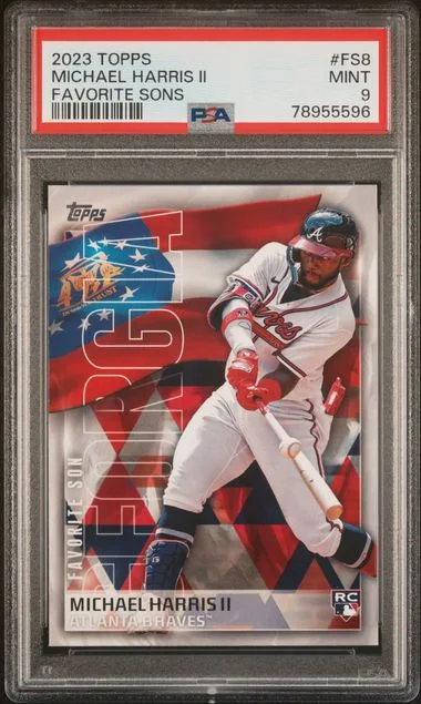 2023 Topps Michael Harris II Favorite Sons #FS8 card image