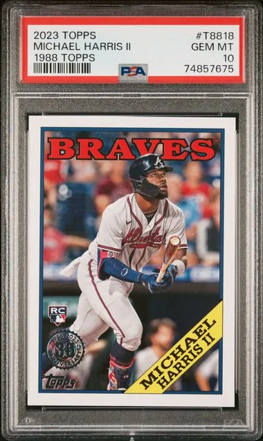 2023 Topps Michael Harris II 1988 Topps Baseball #T8818 card image