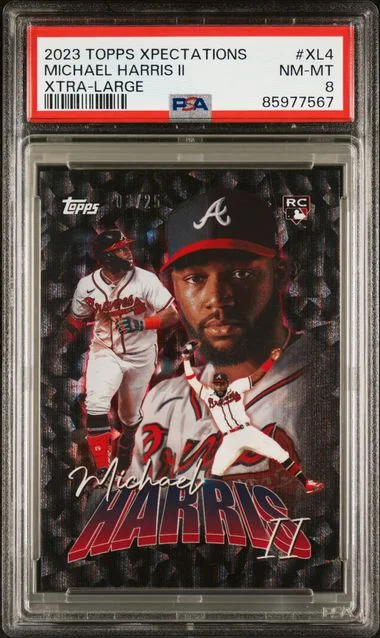 2023 Topps Michael Harris II Xpectations Xtra-Large #Xl4 card image