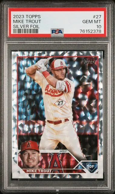 2023 Topps Mike Trout #27 card image