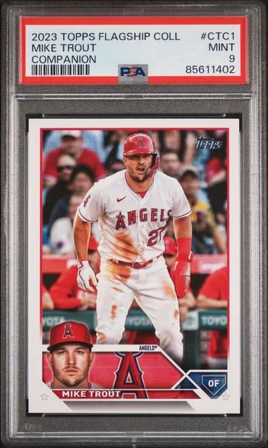 2023 Topps Mike Trout Flagship Collection Oversized Card Companion #CTC1 card image
