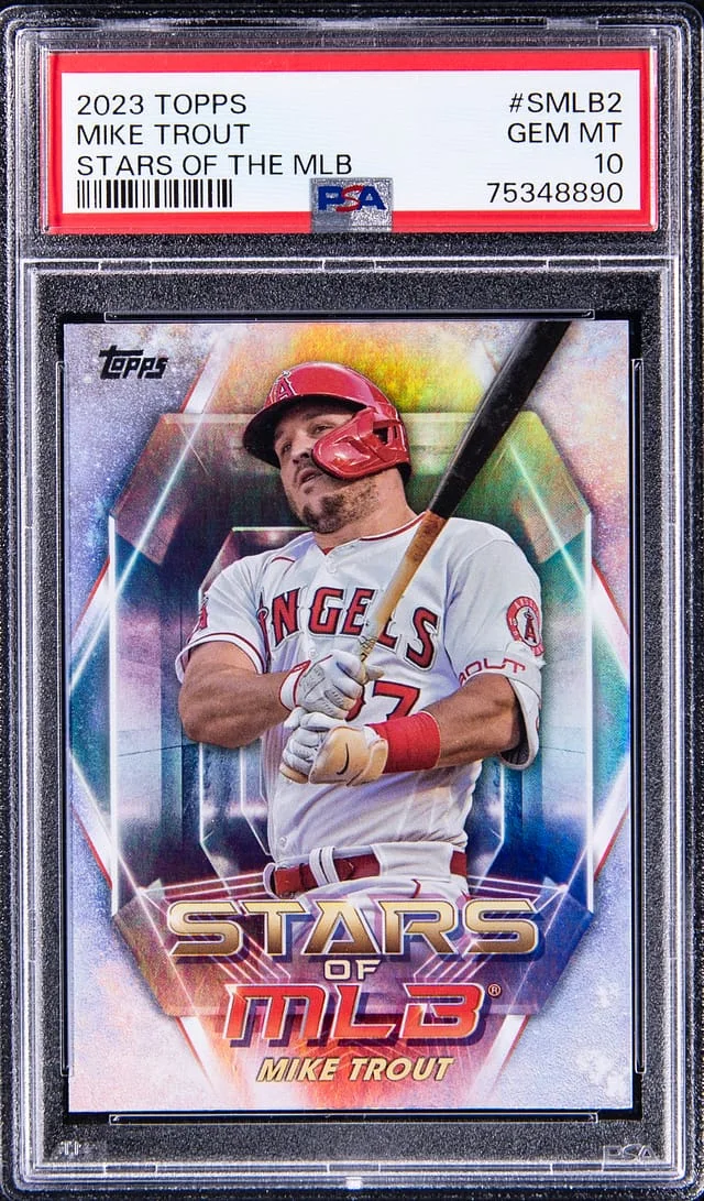 2023 Topps Mike Trout Stars of the MLB #SMLB2 card image