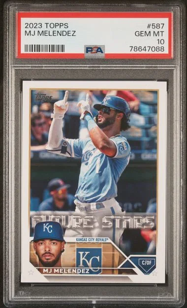 2023 Topps MJ Melendez #587 card image
