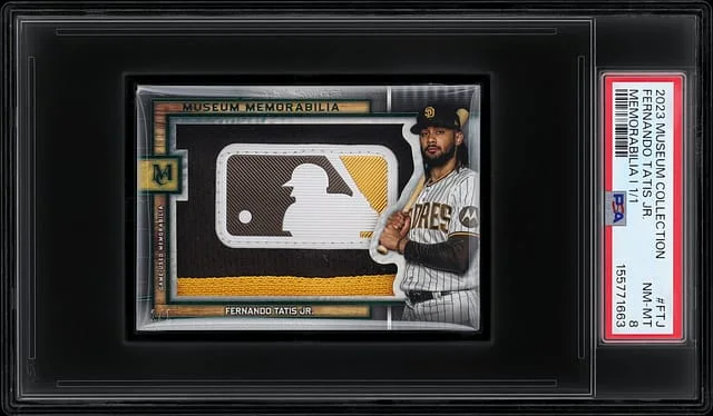 2023 Topps Museum Collection Fernando Tatis Jr. Logo Memorabilia #MMI-FTJ card image