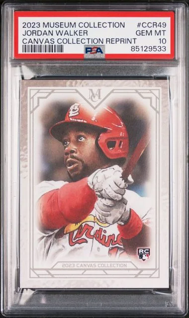 2023 Topps Museum Collection Jordan Walker Canvas Collection Reprints #CCR49 card image
