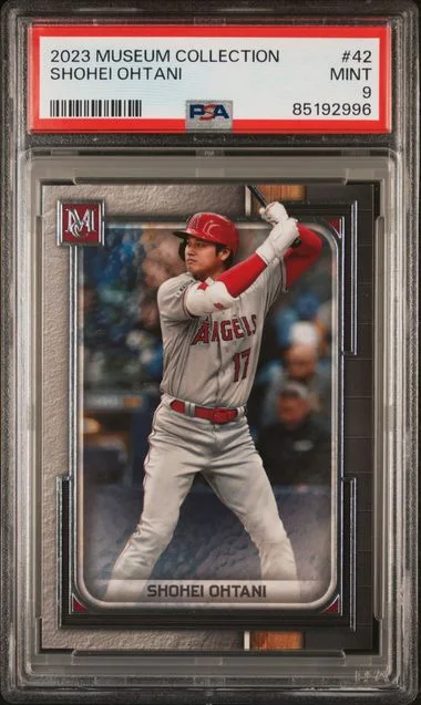 2023 Topps Museum Collection Shohei Ohtani #42 card image