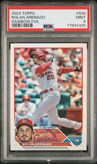 2023 Topps Nolan Arenado Rainbow Foil #500 card image