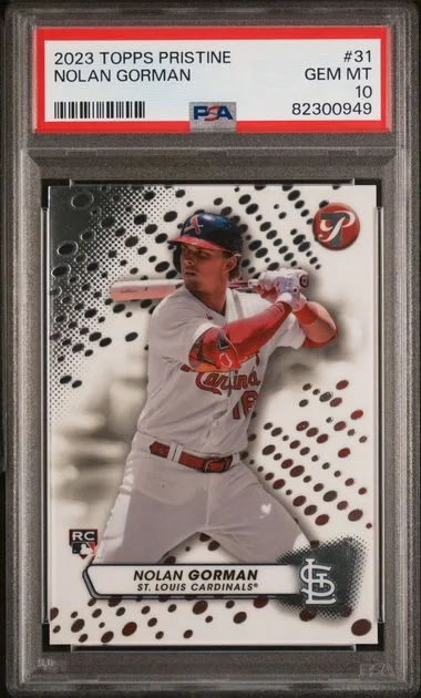 2023 Topps Nolan Gorman Pristine #31 card image