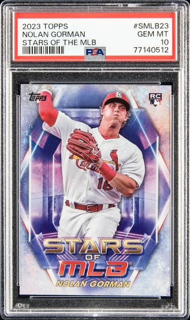 2023 Topps Nolan Gorman Stars Of MLB #Smlb23 card image