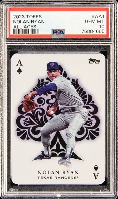 2023 Topps Nolan Ryan All Aces #Aa1 card image