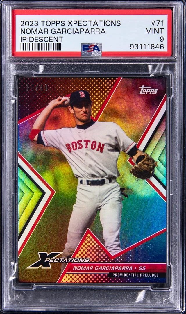 2023 Topps Nomar Garciaparra Xpectations Iridescent #71 card image