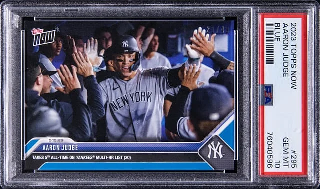 2023 Topps Now Aaron Judge #295 card image