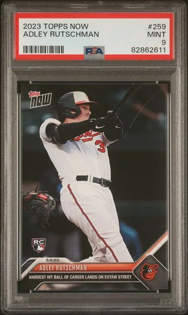 2023 Topps Now Adley Rutschman #259 card image