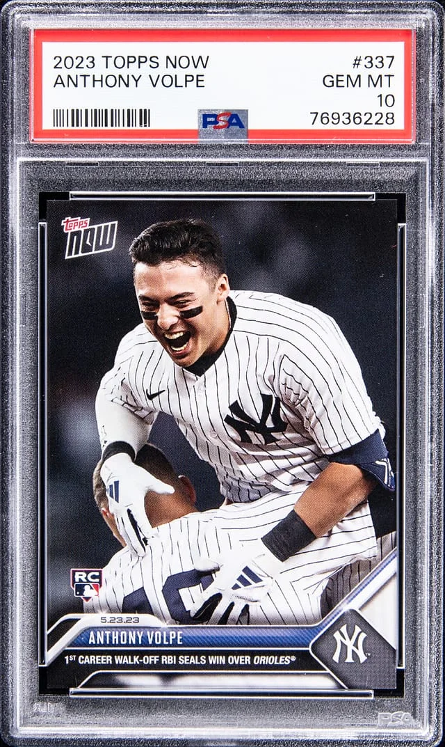 2023 Topps Now Anthony Volpe #337 card image