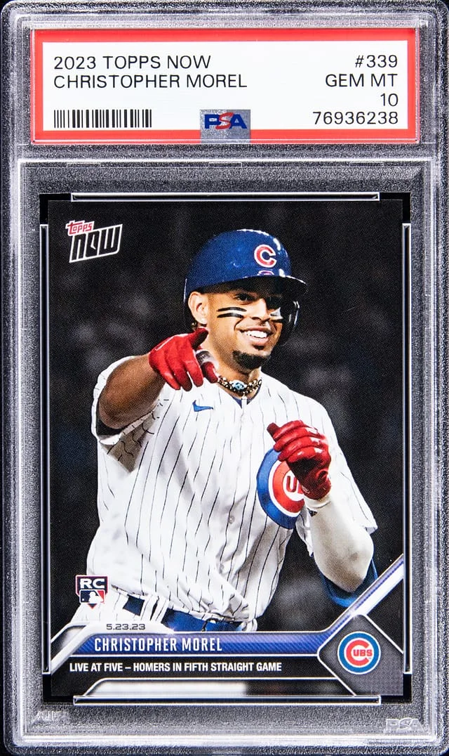 2023 Topps Now Christopher Morel #339 card image