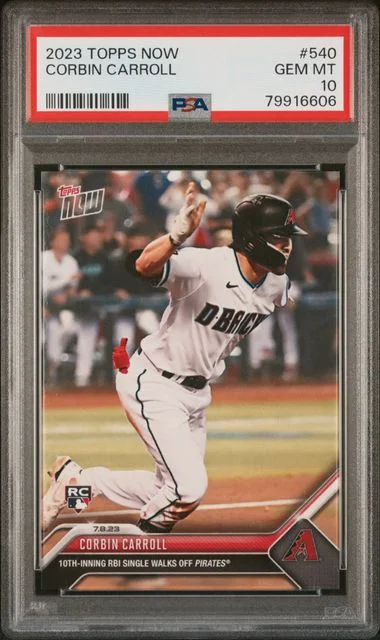 2023 Topps Now Corbin Carroll #540 card image
