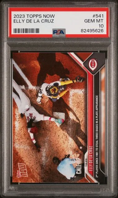 2023 Topps Now Elly De La Cruz #541 card image