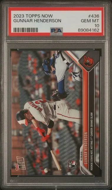 2023 Topps Now Gunnar Henderson #436 card image