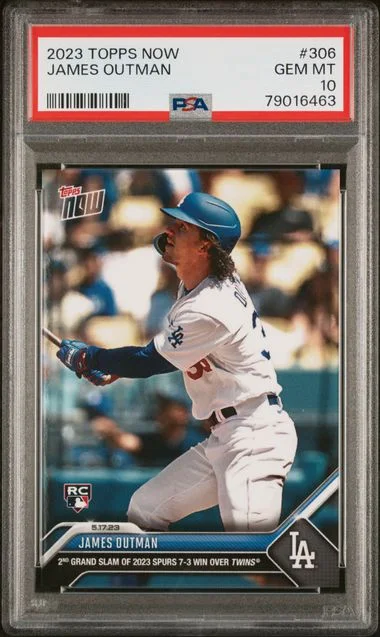 2023 Topps Now James Outman #306 card image