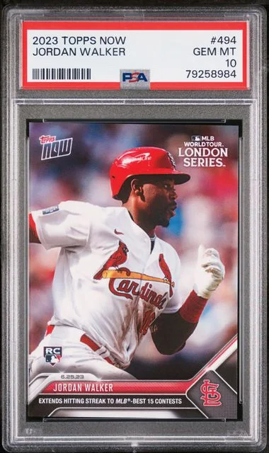 2023 Topps Now Jordan Walker #494 card image