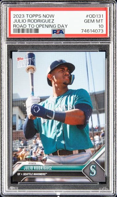 2023 Topps Now Julio Rodriguez Road To Opening Day #Od131 card image