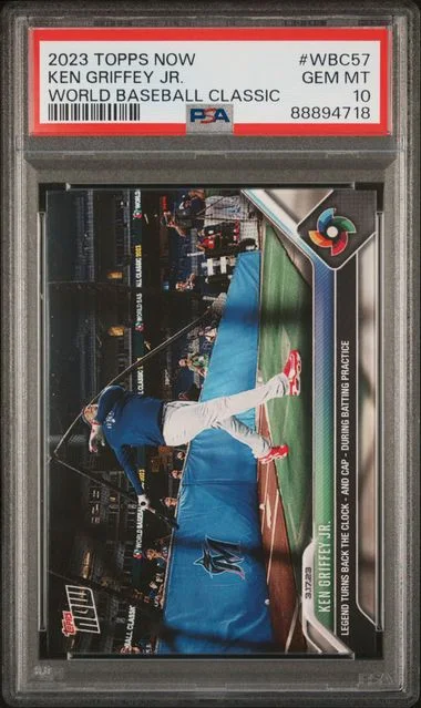 2023 Topps Now Ken Griffey Jr. World Baseball Classic #WBC57 card image