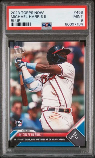 2023 Topps Now Michael Harris II #458 card image