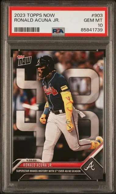2023 Topps Now Ronald Acuna Jr. #903 card image