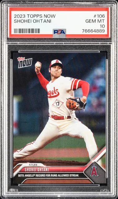 2023 Topps Now Shohei Ohtani #106 card image